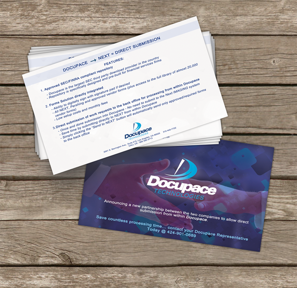 Card Design by Sarah Mathews for Docupace | Design: #1739826