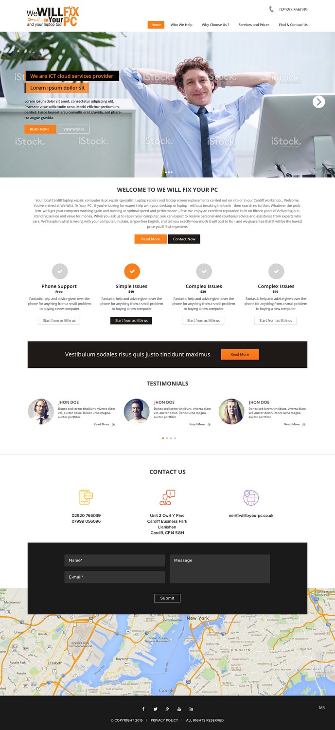 Web Design by pb for this project | Design #6642236