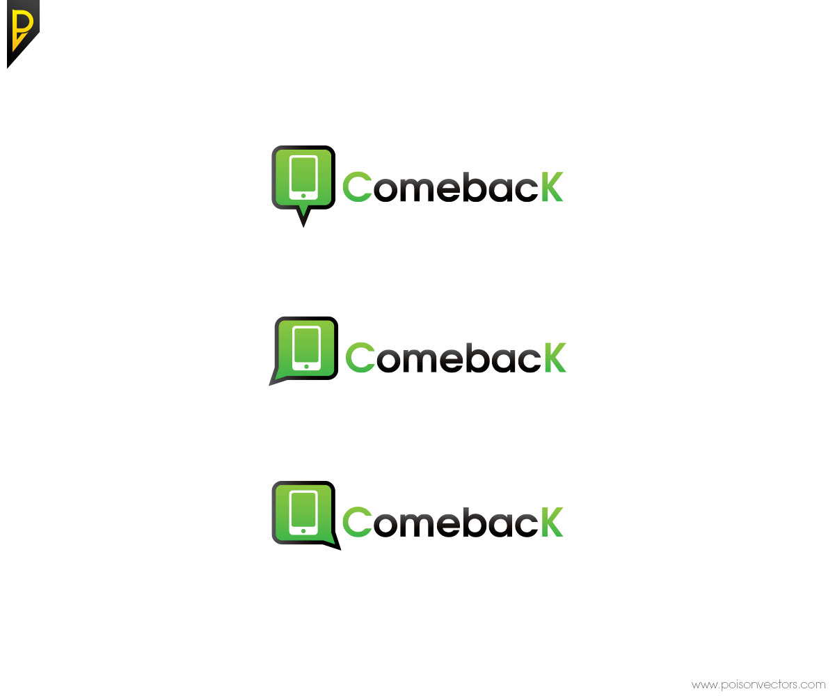 Logo Design by poisonvectors for Comeback | Design #6654719