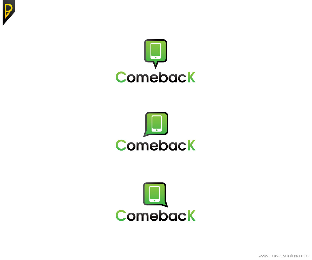 Logo Design by poisonvectors for Comeback | Design #6654720