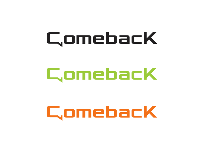 Logo Design by Ghaza for Comeback | Design #6644851