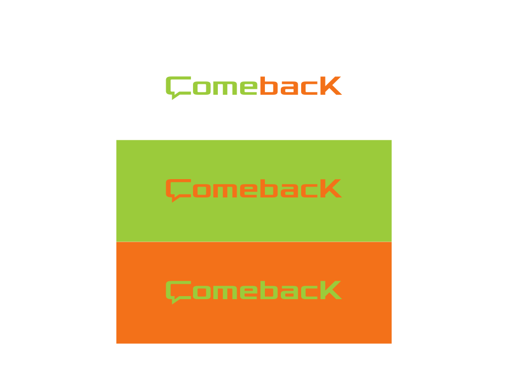 Logo Design by Ghaza for Comeback | Design #6651691