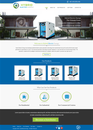Web Design by harmi_199 for Dillon & Elbourn  | Design: #6661386