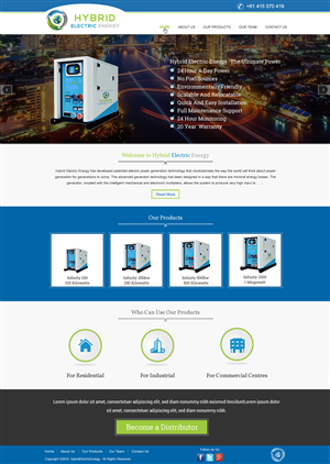Web Design by harmi_199 for Dillon & Elbourn  | Design: #6662132