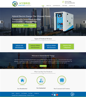 Web Design by harmi_199 for Dillon & Elbourn  | Design: #6662330
