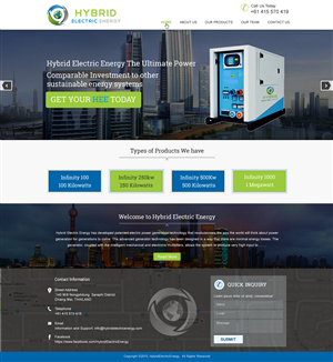 Web Design by harmi_199 for Dillon & Elbourn  | Design: #6662621