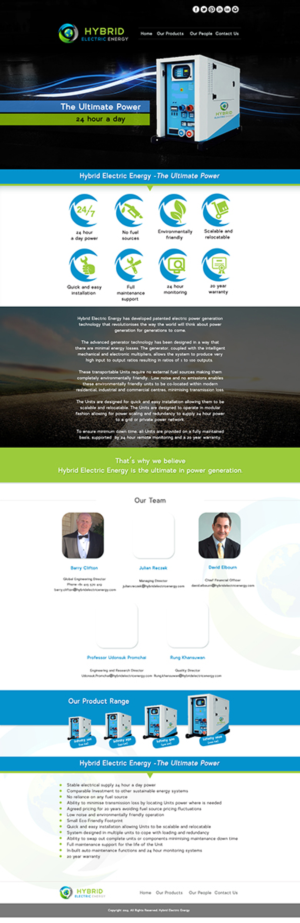 Web Design by creationz2011 for Dillon & Elbourn  | Design: #6680315