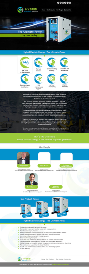 Web Design by creationz2011 for Dillon & Elbourn  | Design: #6706412