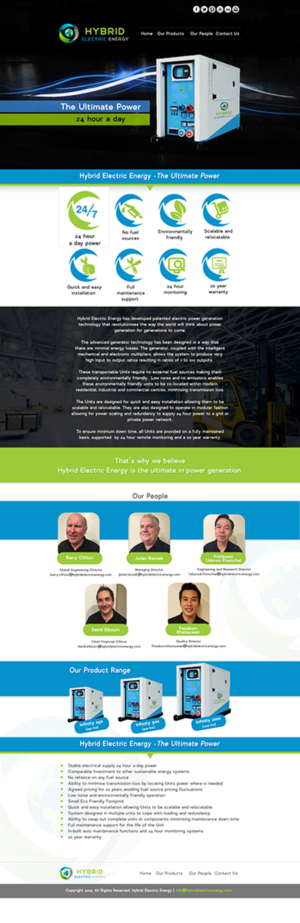 Web Design by creationz2011 for Dillon & Elbourn  | Design: #6725956