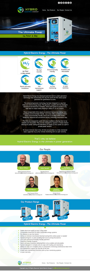 Web Design by creationz2011 for Dillon & Elbourn  | Design: #6733716