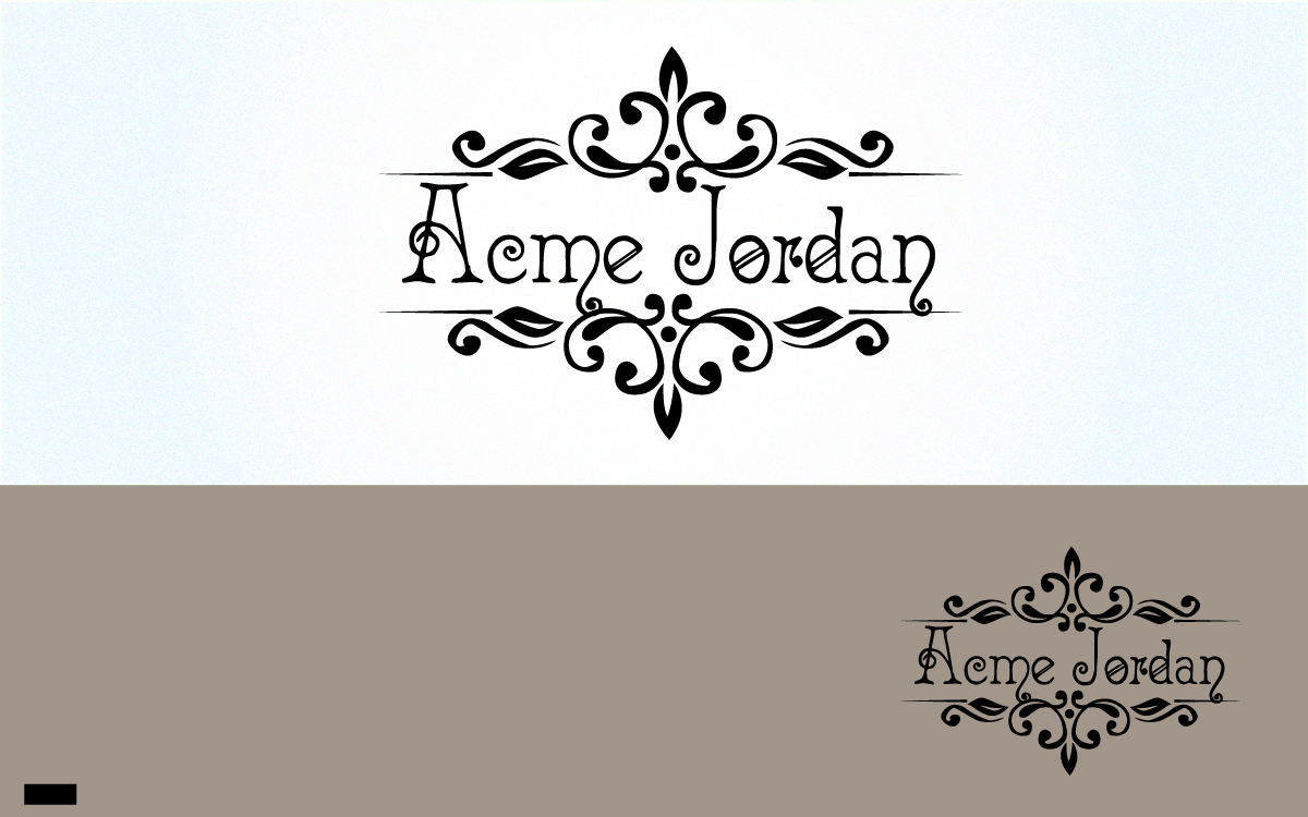 Logo Design by tballest for Acme Jordan | Design #6640284