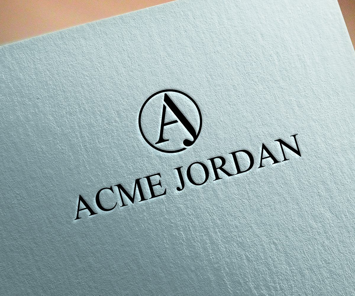 Logo Design by RCGraphics for Acme Jordan | Design #6637451