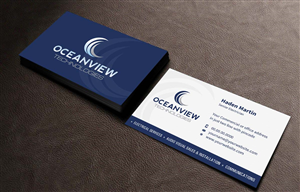 Business Card Design by INDIAN_Ashok for Oceanview Technologies | Design: #6641375