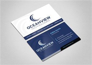 Business Card Design by INDIAN_Ashok for Oceanview Technologies | Design: #6641379