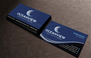 Business Card Design by INDIAN_Ashok for Oceanview Technologies | Design: #6641386