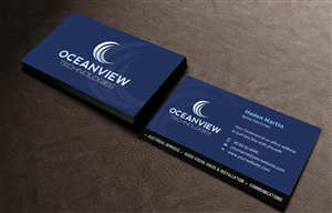 Business Card Design by INDIAN_Ashok for Oceanview Technologies | Design: #6641392