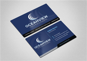 Business Card Design by INDIAN_Ashok for Oceanview Technologies | Design: #6641393