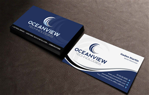 Business Card Design by INDIAN_Ashok for Oceanview Technologies | Design: #6641394
