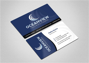 Business Card Design by INDIAN_Ashok for Oceanview Technologies | Design: #6641400
