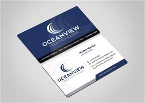 Business Card Design by INDIAN_Ashok for Oceanview Technologies | Design: #6641403