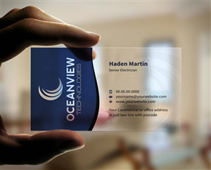 Business Card Design by INDIAN_Ashok for Oceanview Technologies | Design: #6641417