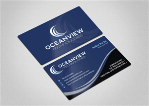 Business Card Design by INDIAN_Ashok for Oceanview Technologies | Design: #6641425