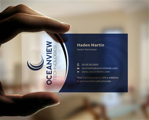 Business Card Design by INDIAN_Ashok for Oceanview Technologies | Design: #6641431