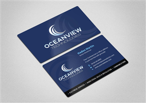 Business Card Design by INDIAN_Ashok for Oceanview Technologies | Design: #6641433