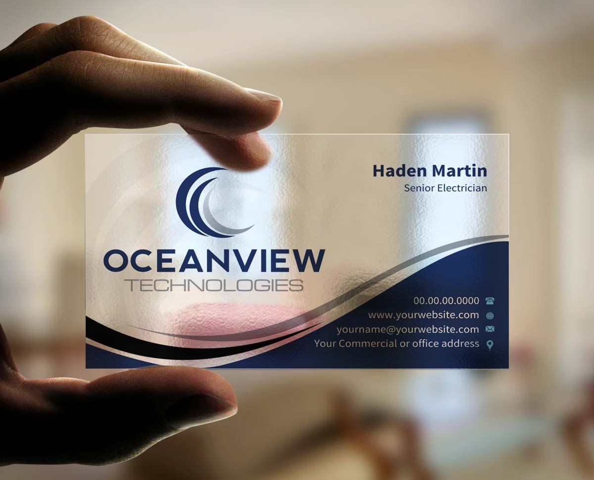 Business Card Design by INDIAN_Ashok for Oceanview Technologies | Design #6641435