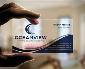 Business Card Design by INDIAN_Ashok for Oceanview Technologies | Design: #6641435
