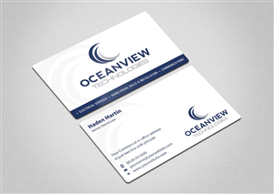 Business Card Design by INDIAN_Ashok for Oceanview Technologies | Design: #6641443