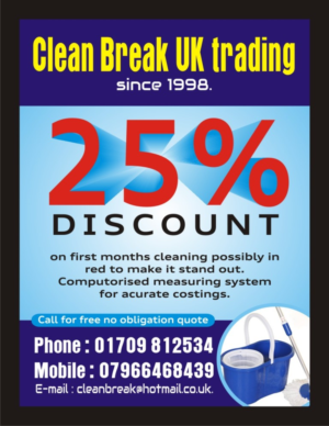Flyer Design by yadavsushil for Clean Break UK | Design #6768828