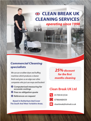 Flyer Design by alex989 for Clean Break UK | Design: #6722850