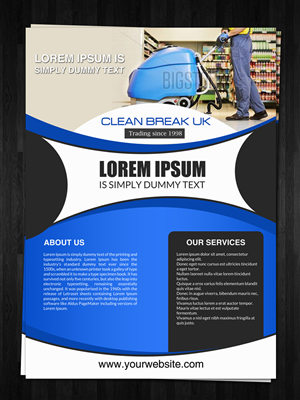 Flyer Design by debdesign for Clean Break UK | Design: #6660058