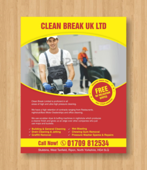 Flyer Design by Creative Ninja for Clean Break UK | Design: #6741884