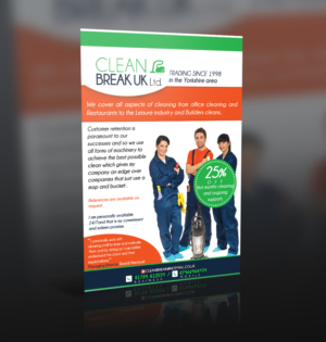 Flyer Design by Vivid Designz1 for Clean Break UK | Design #6700542