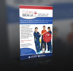 Flyer Design by Vivid Designz1 for Clean Break UK | Design: #6746892