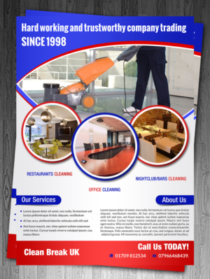 Flyer Design by creative.bugs for Clean Break UK | Design: #6670216