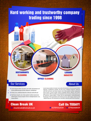 Flyer Design by creative.bugs for Clean Break UK | Design: #6687093