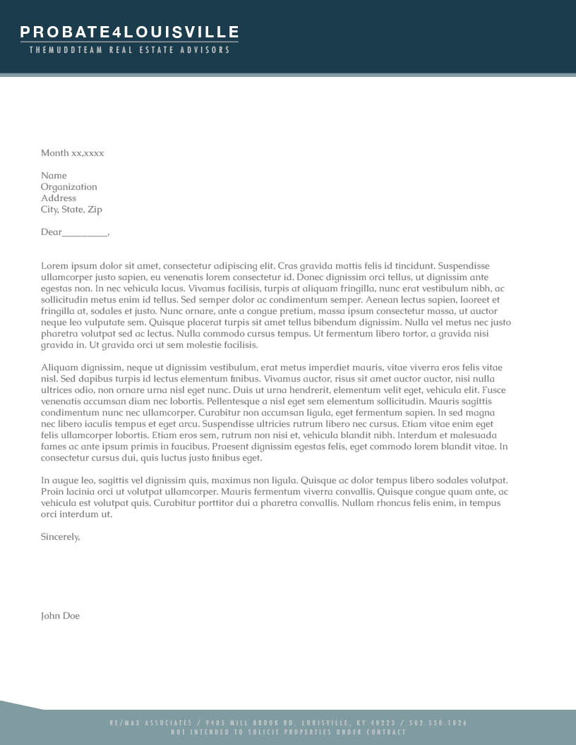Letterhead Design by SDesign for this project | Design #6645559
