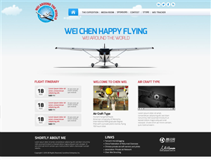 Personal website for my flying adventures | Web-Design von TechWise