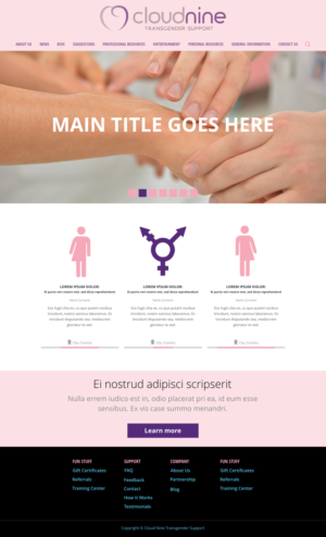 WordPress-Design von Relativiteit für dieses Projekt | Design: #6679411