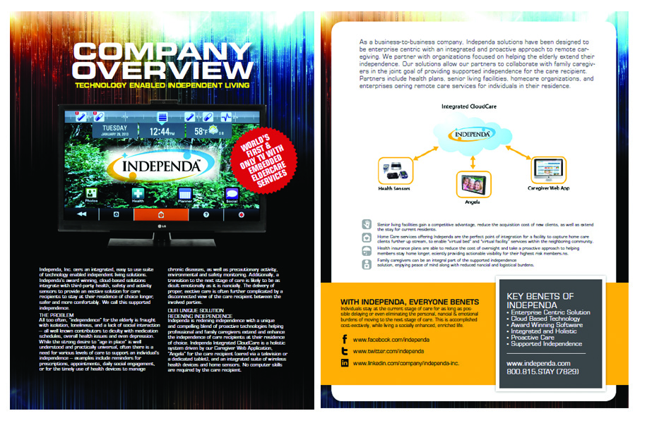 Flyer Design by MasterMind for Independa | Design #1736581