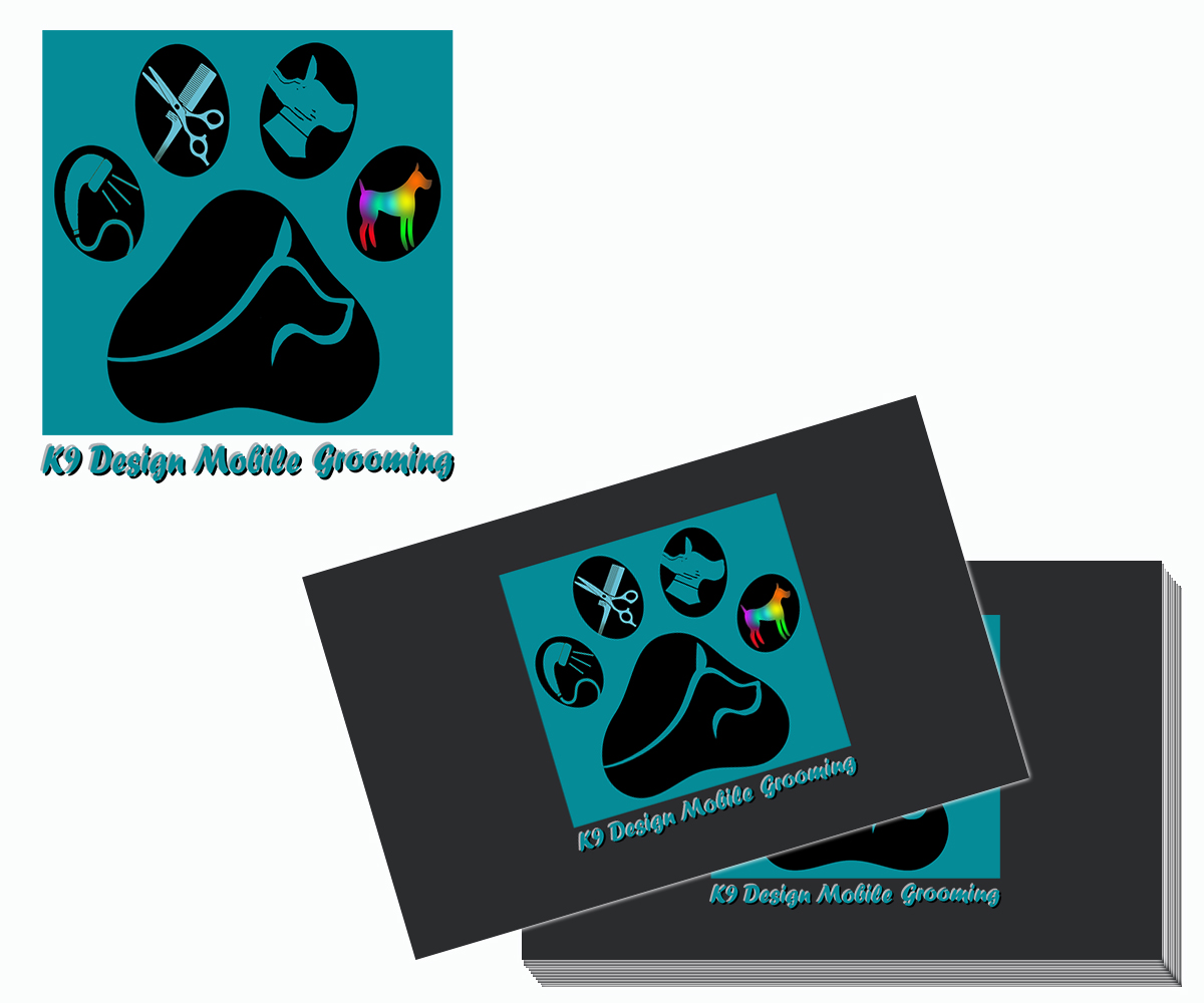 Logo Design by khAng for K9 Design Mobile Grooming | Design #1763247