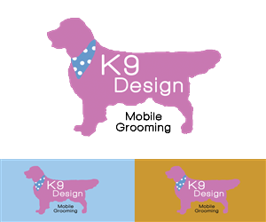 Logo Design by HLDesign for K9 Design Mobile Grooming | Design: #1730364