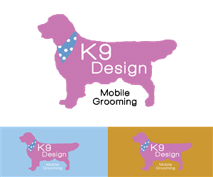 Logo Design by HLDesign for K9 Design Mobile Grooming | Design: #1730370