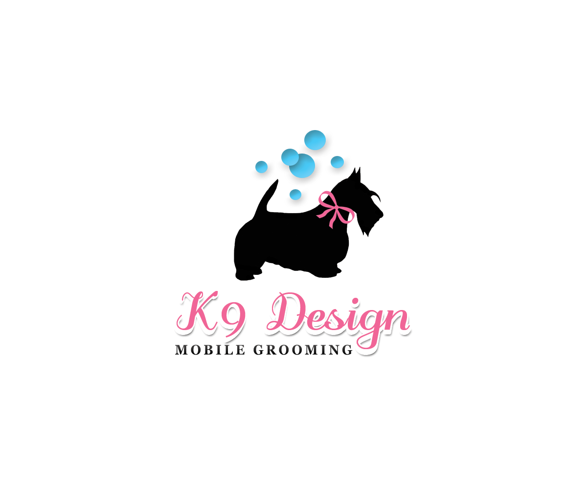 Logo Design by HLDesign for K9 Design Mobile Grooming | Design #2036567