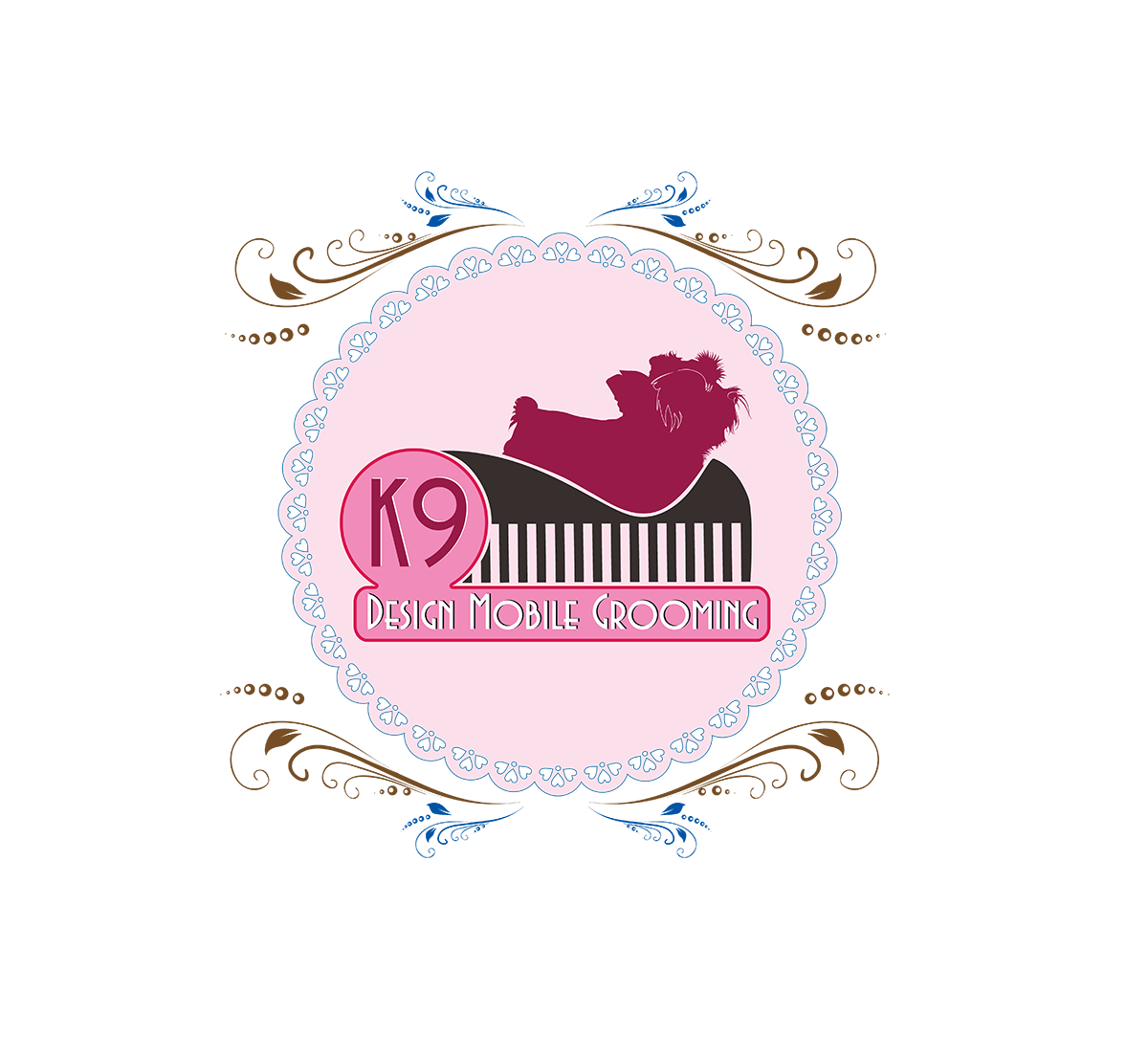 Logo Design by domz for K9 Design Mobile Grooming | Design #1777526