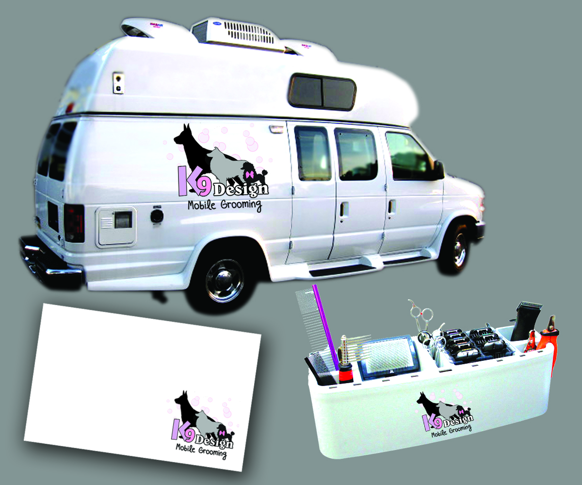 Logo-Design von nishani für K9 Design Mobile Grooming | Design #1988514