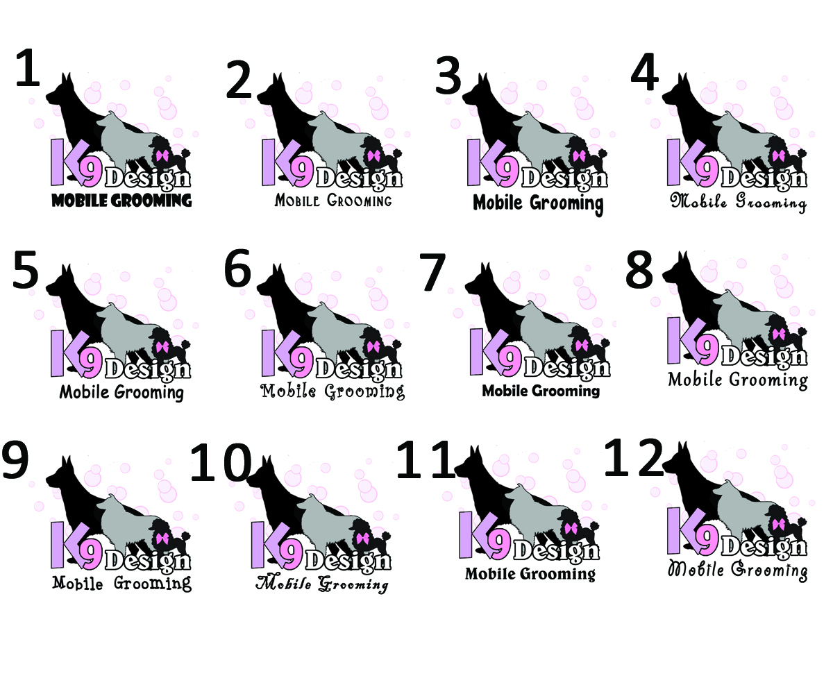 Logo-Design von nishani für K9 Design Mobile Grooming | Design #2063438